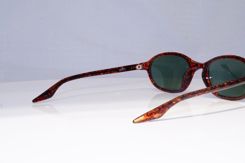 RAY-BAN Mens Womens Vintage 1990 Designer Sunglasses Brown Oval W2838 BRN 20284