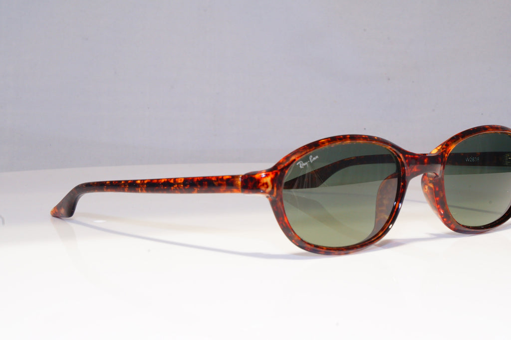 RAY-BAN Mens Womens Vintage 1990 Designer Sunglasses Brown Oval W2838 BRN 20284