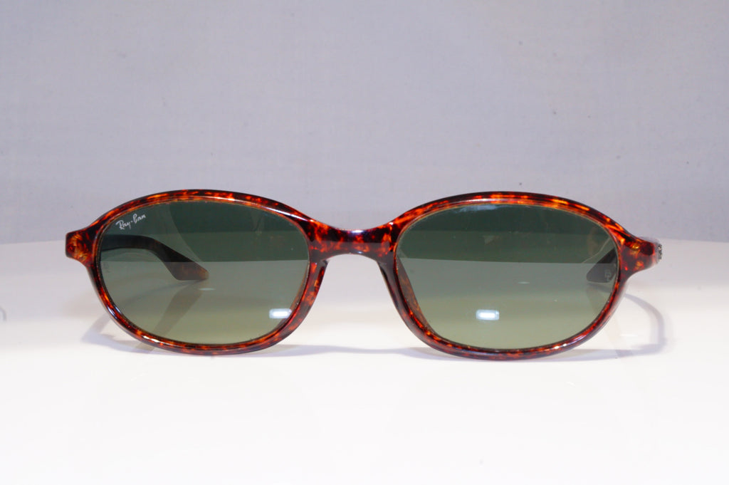 RAY-BAN Mens Womens Vintage 1990 Designer Sunglasses Brown Oval W2838 BRN 20284