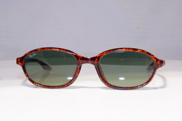 RAY-BAN Mens Womens Vintage 1990 Designer Sunglasses Brown Oval W2838 BRN 20284