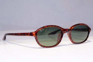 RAY-BAN Mens Womens Vintage 1990 Designer Sunglasses Brown Oval W2838 BRN 20284