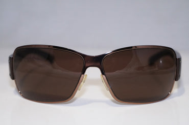 PRADA Mens Designer Sunglasses Brown Wrap SPS 56G 4AC-8C1 14562
