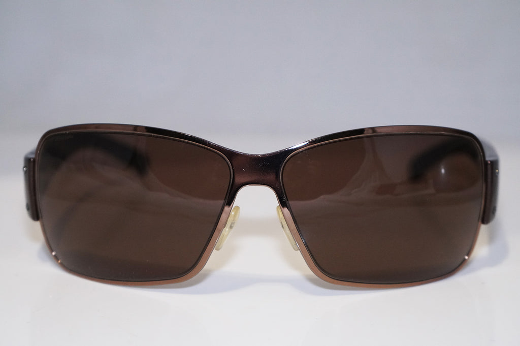 CHANEL Boxed Vintage Womens Designer Crystal Sunglasses Brown 5065 C714 13 14560