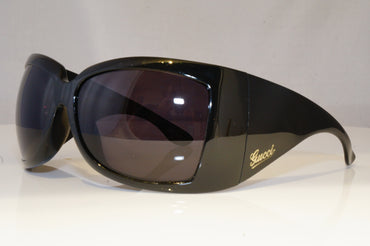 GUCCI Womens Oversized Designer Sunglasses Black Wrap SKI GG 2961 D28ZR 10549