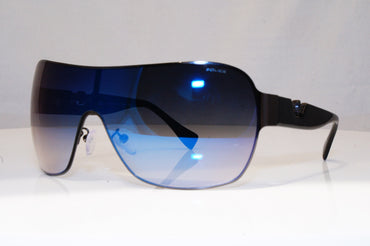 POLICE Mens Designer Sunglasses Black Shield HERO S8765 568X 18188