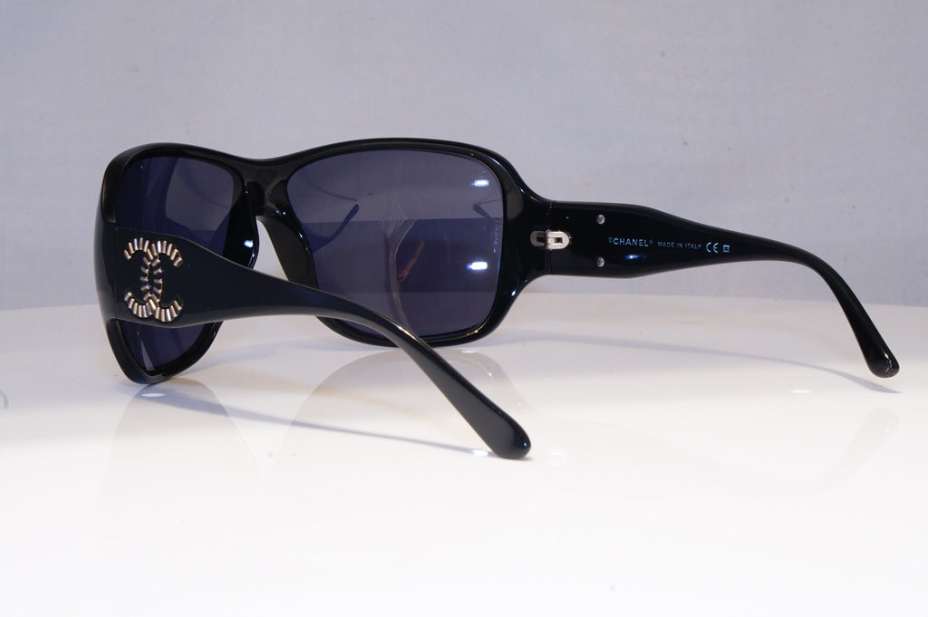 CHANEL Womens Oversized Designer Sunglasses Black Butterfly 6025 501/87 20291