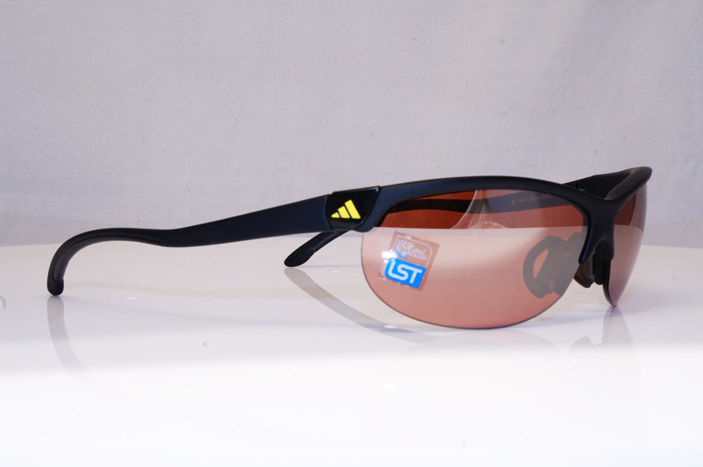 ADIDAS Mens Designer Sunglasses Black Wrap ADIZERO A170 6052 18187