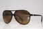 CHANEL Womens Mens Glitter Designer Sunglasses Brown Aviator 5206 C714 4P 14495