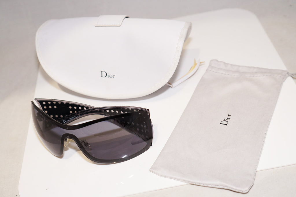 DIOR Women Designer Sunglasses Black Shield QUADRILLE QHOAP 14530