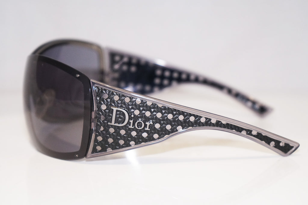 DIOR Women Designer Sunglasses Black Shield QUADRILLE QHOAP 14530