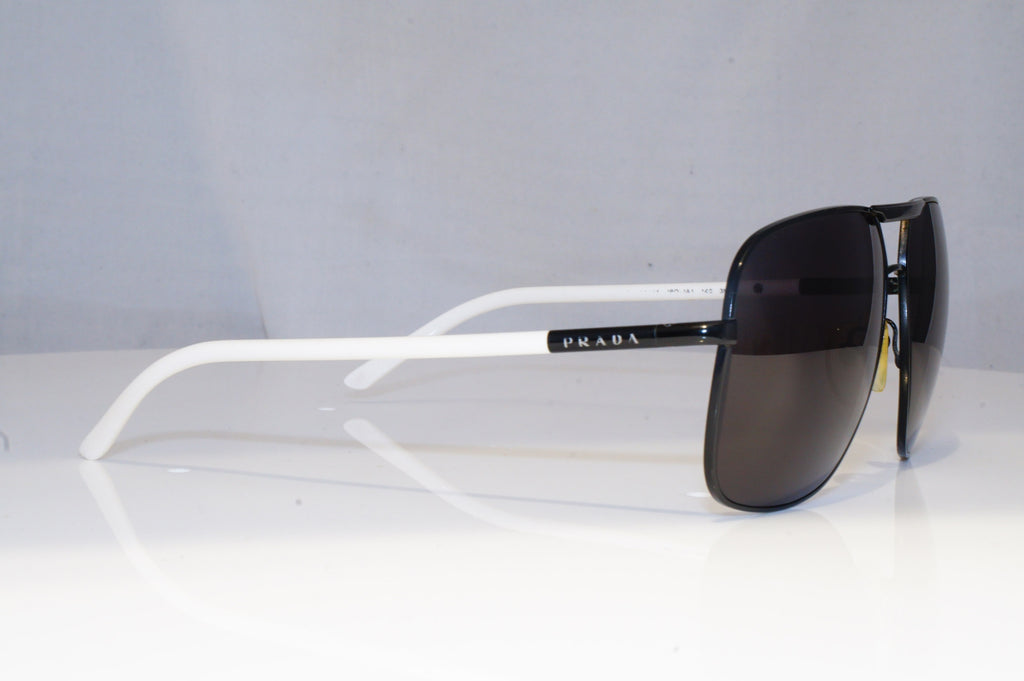 PRADA Mens Womens Designer Sunglasses Black Pilot SPR 53M 1BO-1A1 15854