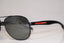 PRADA Mens Designer Mirror Flash Sunglasses Black Aviator SPS 53P 1BO-7W1 14566