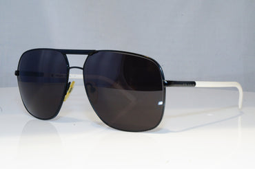 PRADA Mens Womens Designer Sunglasses Black Pilot SPR 53M 1BO-1A1 15854