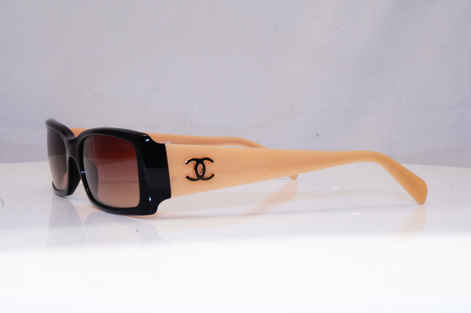CHANEL Womens Designer Sunglasses Black Rectangle 5078 817/13 18184 –  SunglassBlog