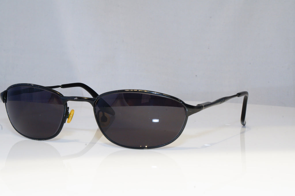 RAY-BAN Mens Vintage 1990 Designer Sunglasses Black Rectangle W2968 BLK 14327