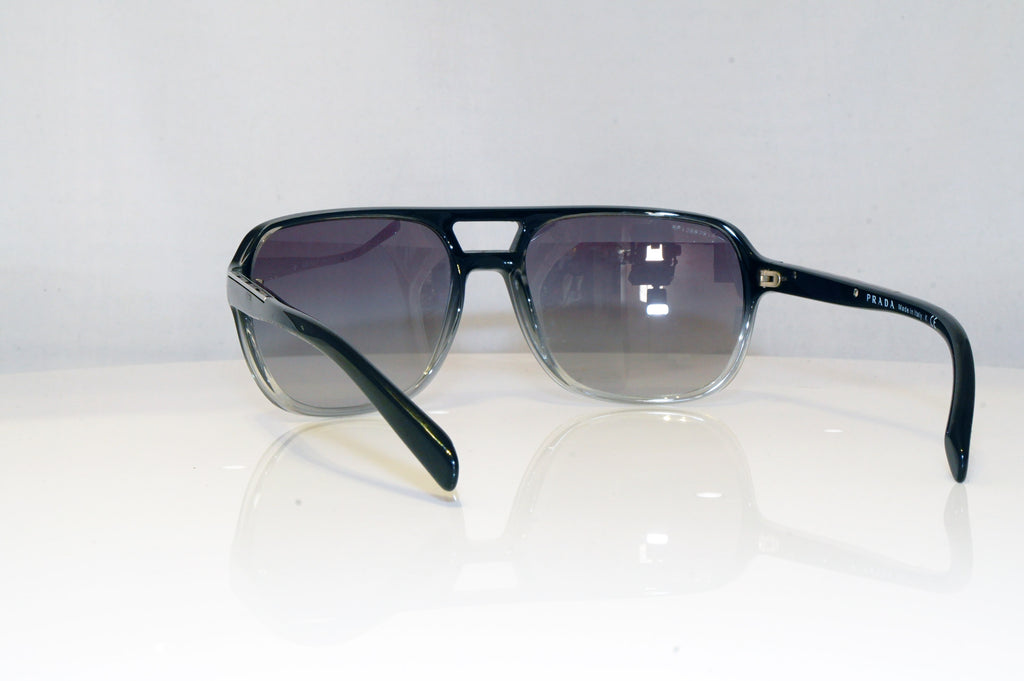 PRADA Mens Designer Sunglasses Black Aviator SPR 25M ZXA-3M1 17171