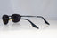 RAY-BAN Mens Vintage 1990 Designer Sunglasses Black Rectangle W2968 BLK 14327