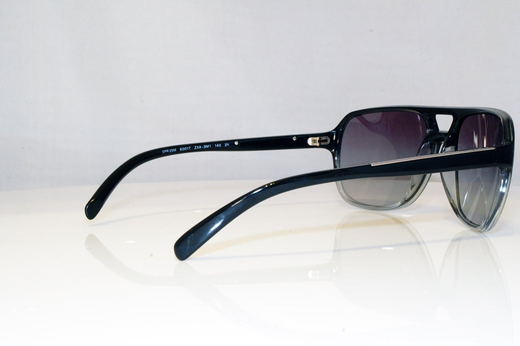 PRADA Mens Designer Sunglasses Black Aviator SPR 25M ZXA-3M1 17171