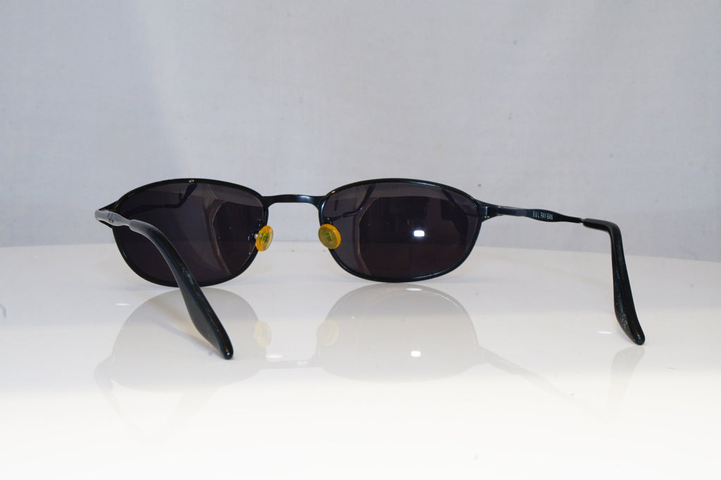 RAY-BAN Mens Vintage 1990 Designer Sunglasses Black Rectangle W2968 BLK 14327