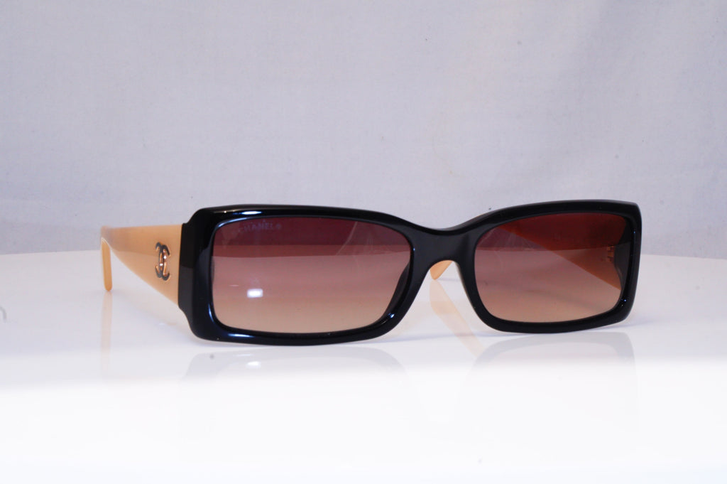 CHANEL Womens Designer Sunglasses Black Rectangle 5078 817/13 18184