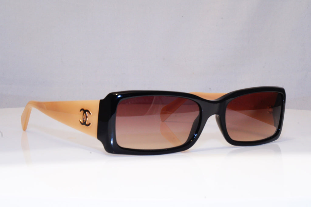 CHANEL Womens Designer Sunglasses Black Rectangle 5078 817/13 18184