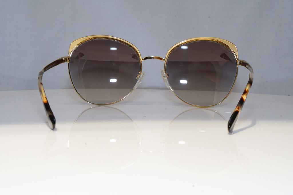 PRADA Womens Designer Sunglasses Gold Round SPR 54S QE3-0A7 21422