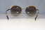 PRADA Womens Designer Sunglasses Gold Round SPR 54S QE3-0A7 21422