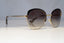PRADA Womens Designer Sunglasses Gold Round SPR 54S QE3-0A7 21422