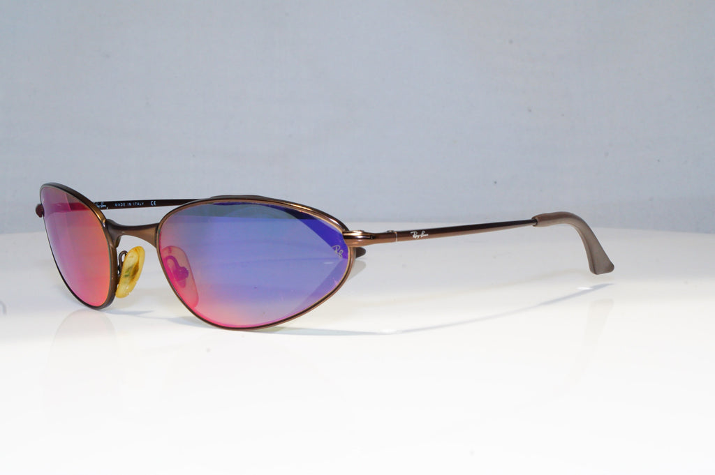 RAY-BAN Mens Mirror Vintage Designer Sunglasses Brown FLIGHT RB 3164 0124G 20271