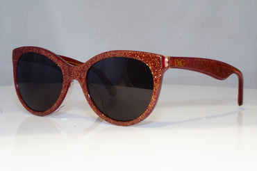 DOLCE & GABBANA Womens Designer Sunglasses Brown GLITTER DG 4193 2739/8G 15804