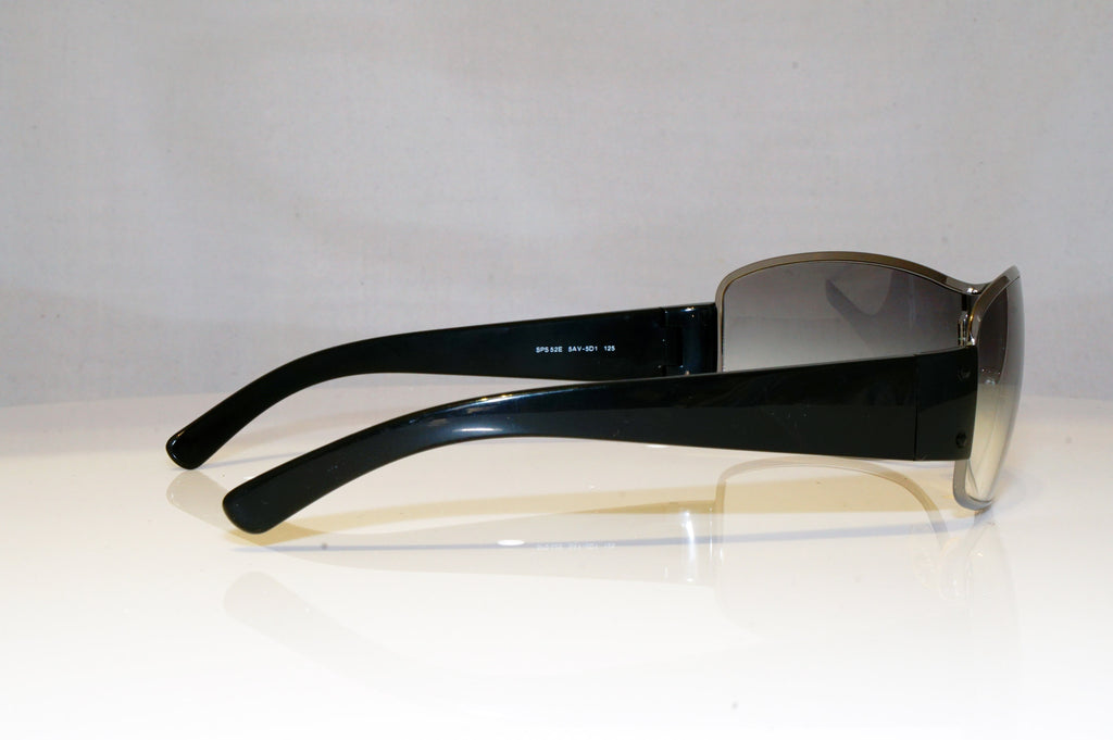 PRADA Mens Designer Sunglasses Black Shield SPS 52E 5AV-5D1 17160
