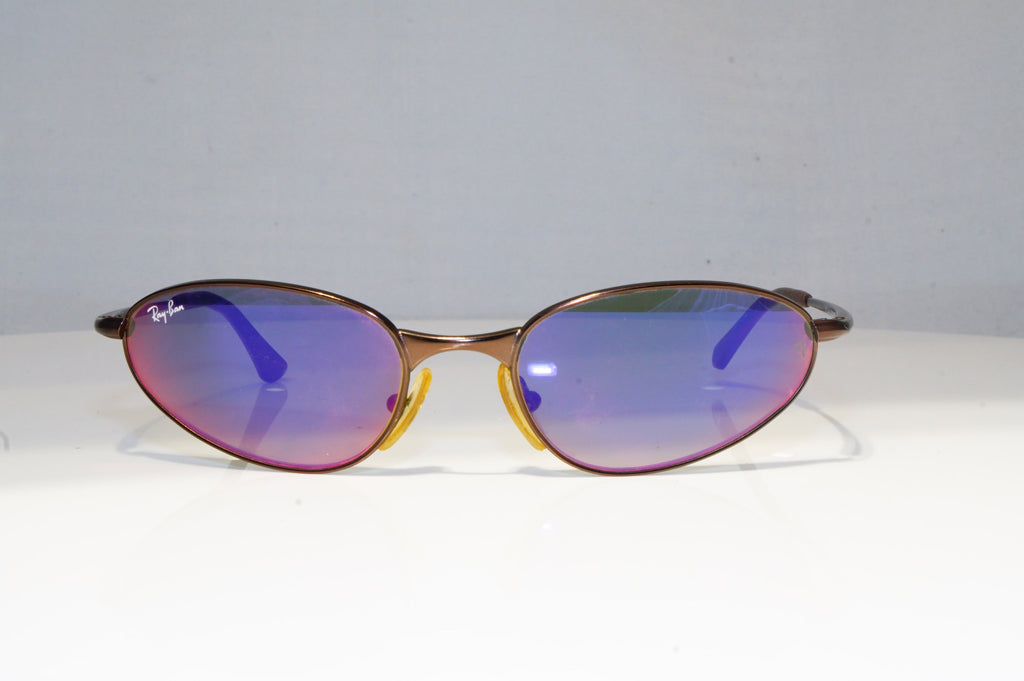 RAY-BAN Mens Mirror Vintage Designer Sunglasses Brown FLIGHT RB 3164 0124G 20271
