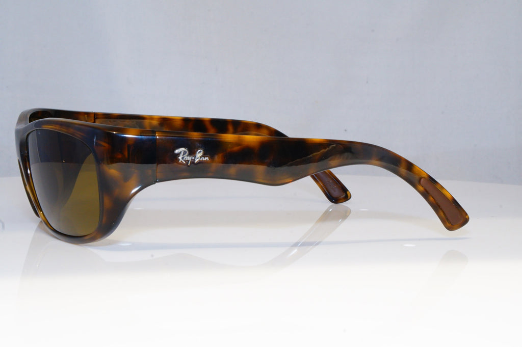 RAY-BAN Mens Polarized Designer Sunglasses Brown Wrap RB 4177 710/57 15833
