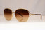 PRADA Womens Designer Sunglasses Gold Butterfly SPR 58M ZVN-6S1 18179