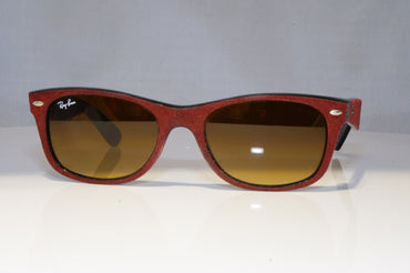 RAY-BAN Mens Womens Designer Sunglasses LEATHER SEUDE BROWN RB 2132 624085 21420
