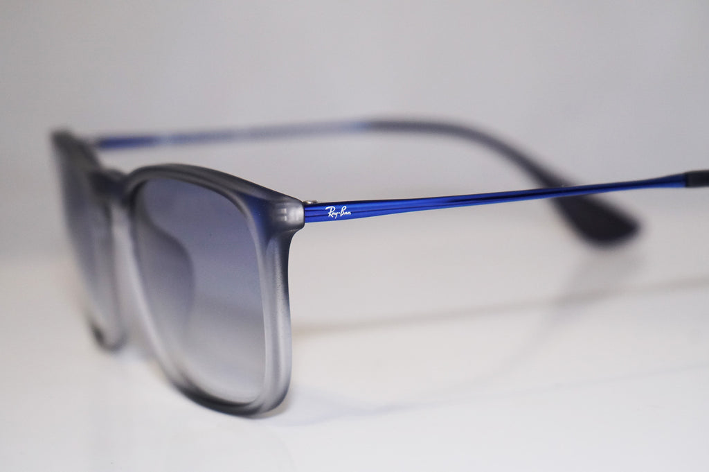 RAY-BAN Immaculate Mens Designer Sunglasses Blue Chris RB 4187-F 6225 19 14512