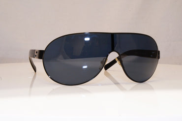 VERSACE Mens Designer Sunglasses Black Shield 2062 1009/87 18165