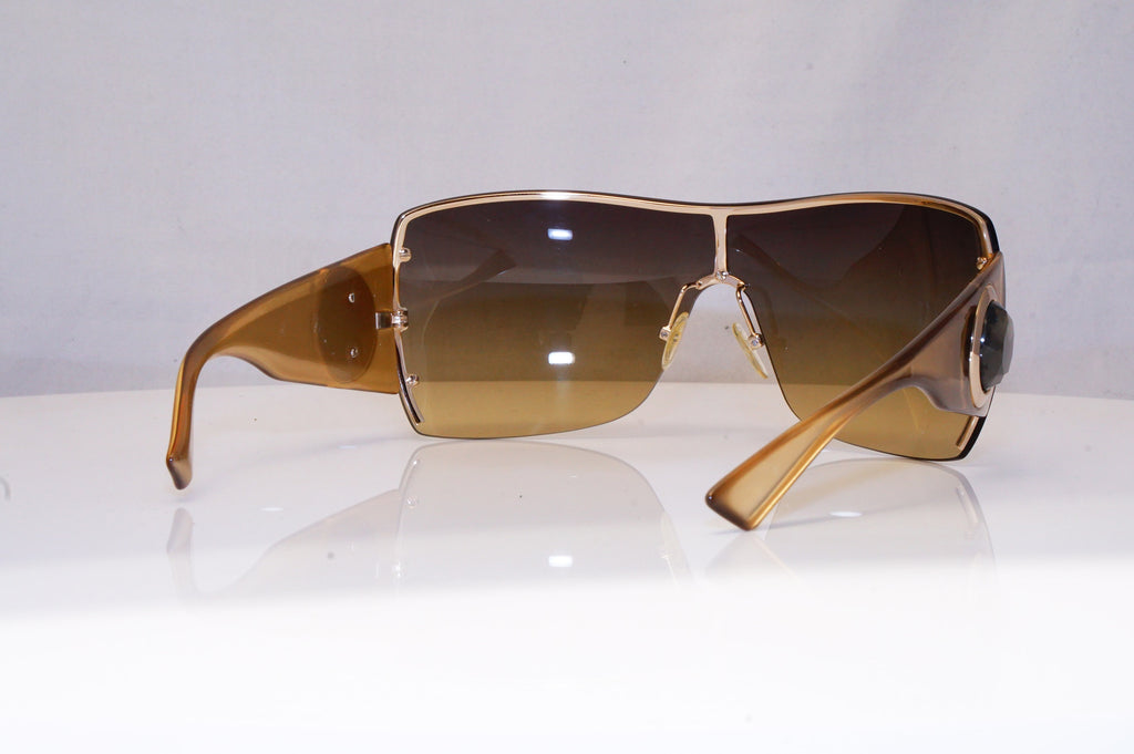 EMPORIO ARMANI Womens Diamante Designer Sunglasses Shield EA 9451 OKUN4 18182