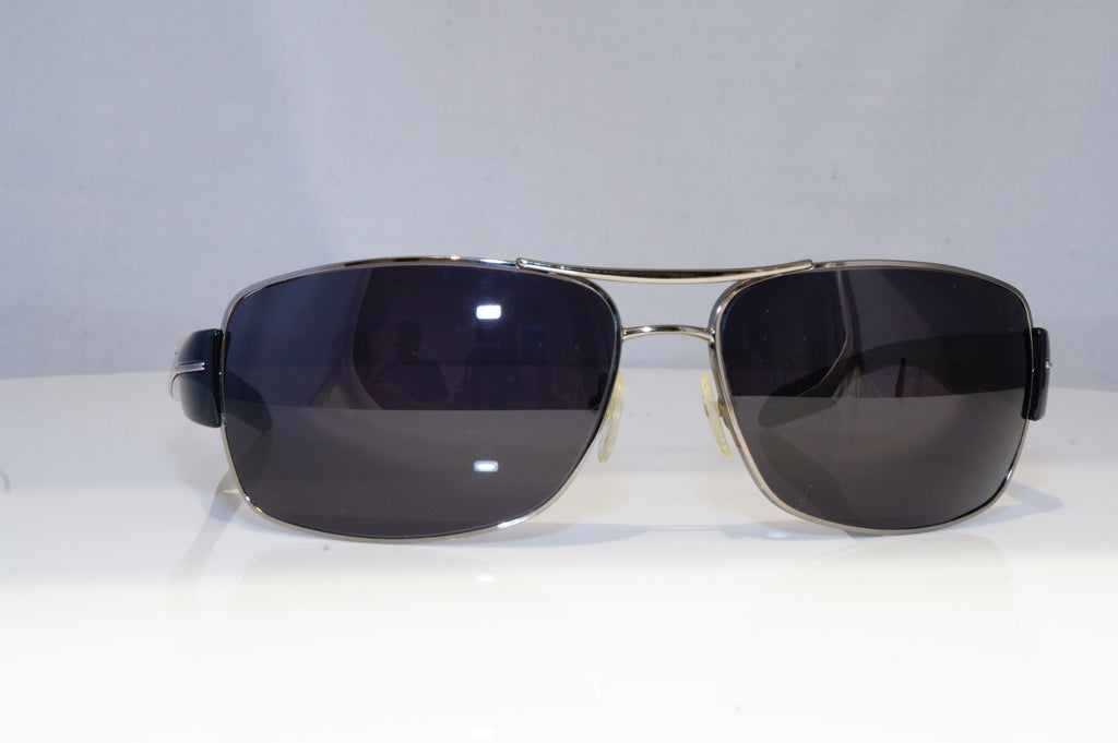 PRADA Mens Designer Sunglasses Black Wrap SPS 53M 5AV-3M1 11140