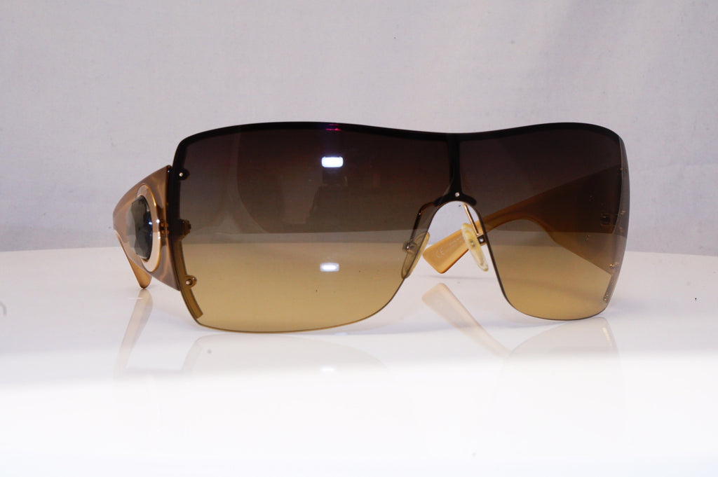 EMPORIO ARMANI Womens Diamante Designer Sunglasses Shield EA 9451 OKUN4 18182