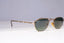RAY-BAN Mens Womens Vintage 1990 Designer Sunglasses Rectangle W2656 BRN 20272