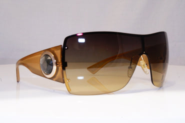 EMPORIO ARMANI Womens Diamante Designer Sunglasses Shield EA 9451 OKUN4 18182