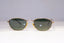 RAY-BAN Mens Womens Vintage 1990 Designer Sunglasses Rectangle W2656 BRN 20272