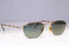 RAY-BAN Mens Womens Vintage 1990 Designer Sunglasses Rectangle W2656 BRN 20272