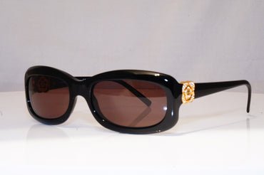 CHANEL Womens Diamante Designer Sunglasses Black Rectangle 5127-B 622/73 18163
