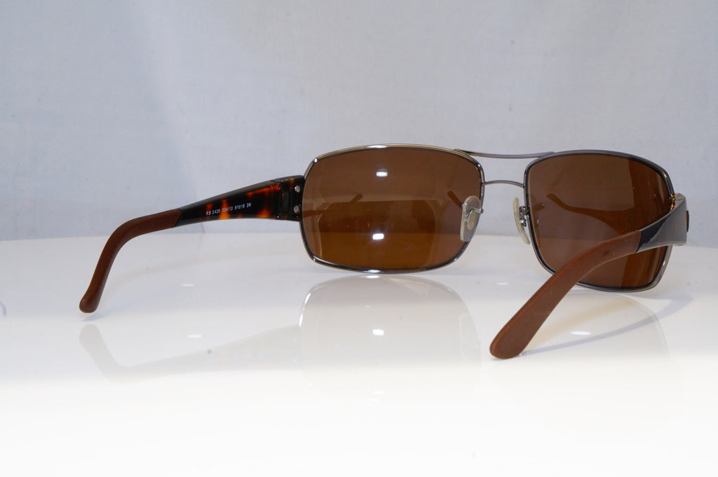 RAY-BAN Mens Designer Sunglasses Brown Wrap RB 3246 004/13 14306