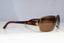 RAY-BAN Mens Designer Sunglasses Brown Wrap RB 3246 004/13 14306