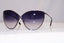 TOM FORD Womens Designer Sunglasses Silver Cat Eye Evelyn TF251 12B 18153