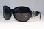VERSACE Womens Diamante Designer Sunglasses Black Square 4184-B GB1/13 14365