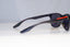PRADA Mens Mirror Designer Sunglasses Black Rectangle SPS 030 NAR-1A1 14230